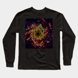 Black Panther Art - Glowing Edges 513 Long Sleeve T-Shirt